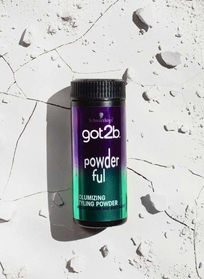 Got2b Schwarzkopf Powder'ful Unisex Root Hair Styling Powder, For Instant Volume and Root Boost, Vegan, 10g - Image 3