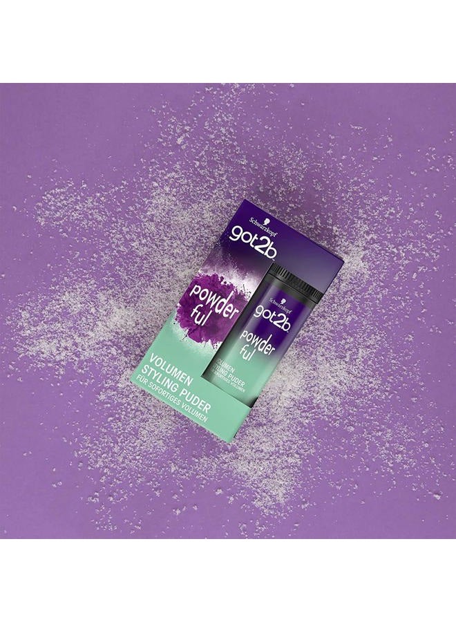 Got2b Schwarzkopf Powder'ful Unisex Root Hair Styling Powder, For Instant Volume and Root Boost, Vegan, 10g - Image 4