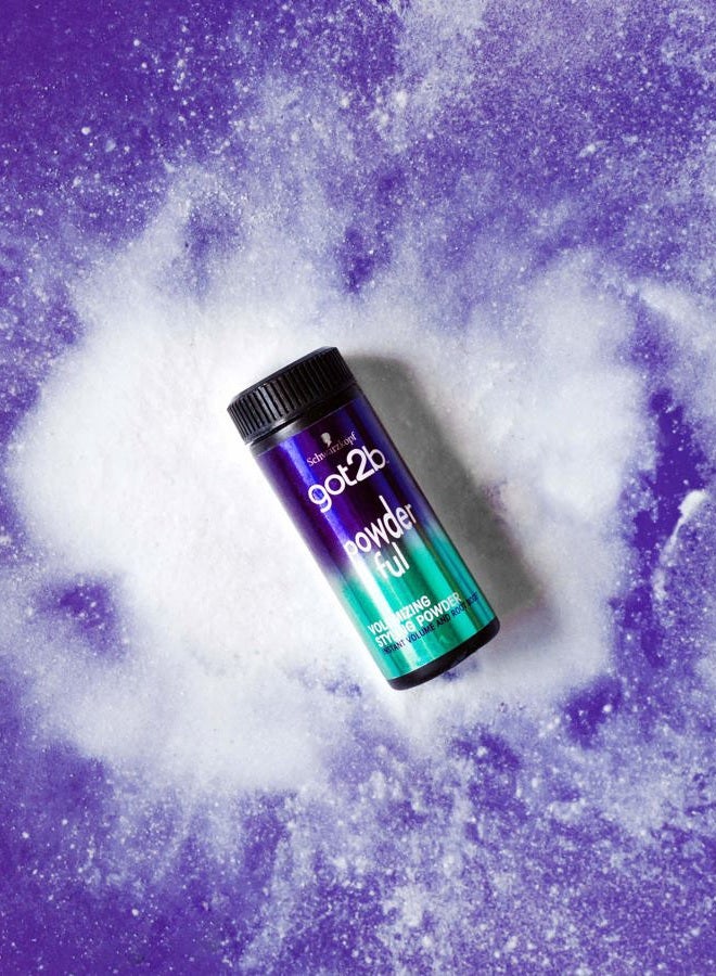 Got2b Schwarzkopf Powder'ful Unisex Root Hair Styling Powder, For Instant Volume and Root Boost, Vegan, 10g - Image 2