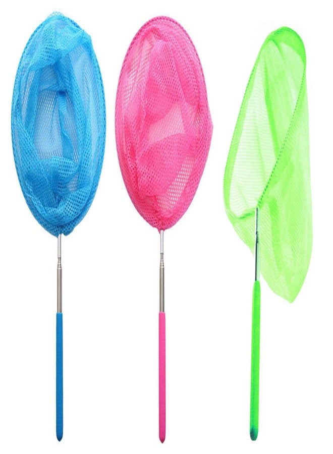 Home Style Home & Style 3 Pack Extendable Bug and Butterfly Catching Net - Perfect for Catching Bugs, Insects, Small Fish - Image 1