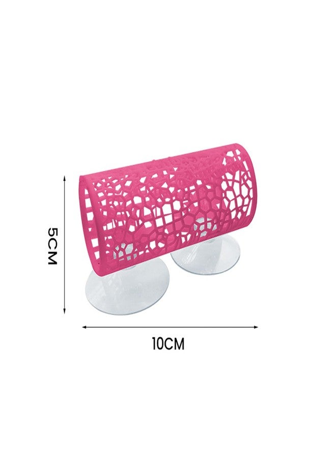 disclean Vibrant Pink Betta Fish Tunnel Cave - Decorative Hollow-Out Aquarium Hideout Ornament for Freshwater Fish Tanks, Perfect for Betta Fish to Play, Explore and Rest in Stylish Aquatic Decor - Image 2