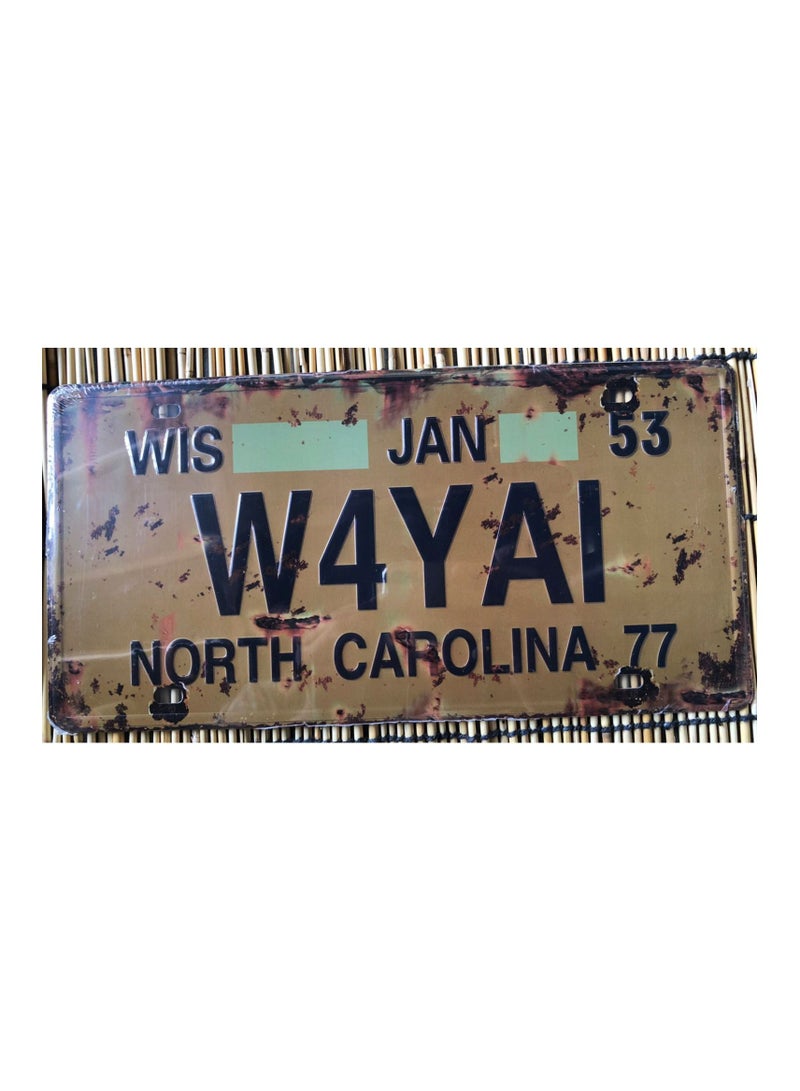 LINGWEI LINGWEI Decorative Metal Tin Sign Wall Poster Plaques Iron Plate Decoration Art Plaque Wall Art Vintage Metal Tin Signs Retro Vintage Metal Tin Signs Tin Metal Sign Wall Art for Shop Home Style-19 - Image 2
