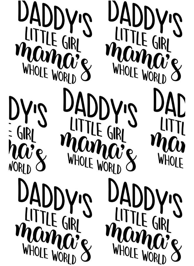 Daddy's Little Girl, Mama's Whole World Composition Notebook - Small Ruled Notebook - 6x9 Lined Notebook (Softcover Journal / Notebook / Diary)  - Image 2