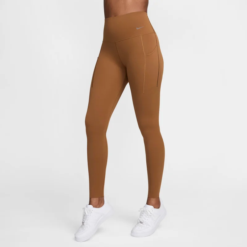 Nike Brown Women's Dri-FIT Universa Training Leggings for Women | Best Price UAE