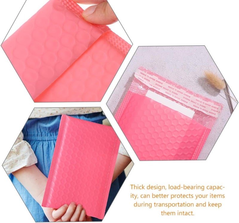 Gadpiparty 50pcs Pouches Co-extruded Film Mailer Bags Small Bubble Mailers for Jewelry Small Items - Image 5
