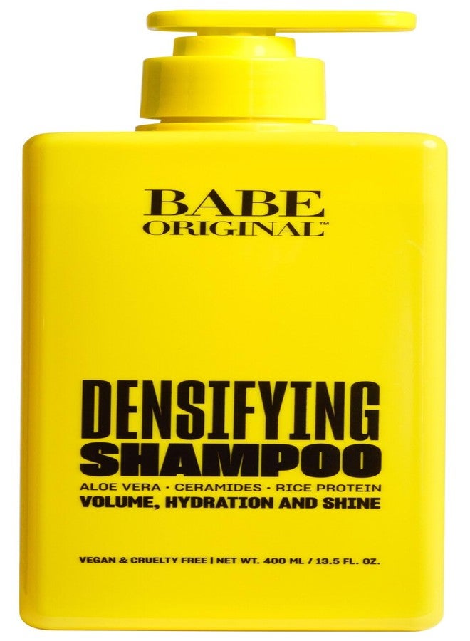 BABE ORIGINAL Locks Densifying Shampoo for Women and Men, Volumizing Shampoo Promotes Thickness and Prevents Hair Loss, for Fuller, Thicker Hair, Cruelty Free, 13.5 fl oz. - Image 1