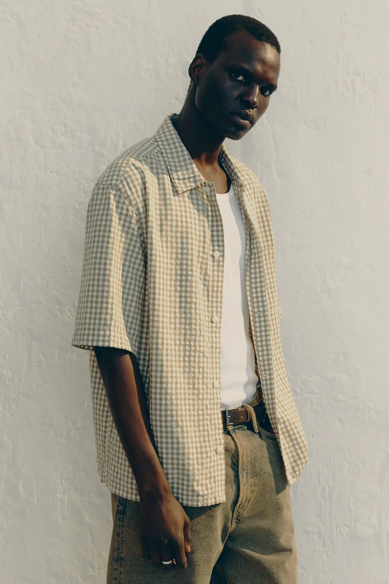 H&M Regular Fit Short-sleeved shirt