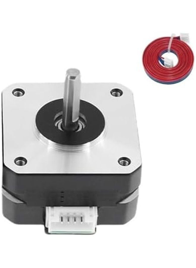 Nema 17 Stepper Motor 42x42x23mm 2 Phase 4 Wire 13Ncm 1A With 1 Meter Cable - Image 1