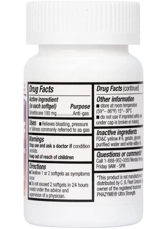 HealthA2Z HealthA2Z Gas Relief 300 Counts | Simethicone 180mg Ultra Strength | Fast Gas Relief | Relieve Symptoms Naturally  - Image 3