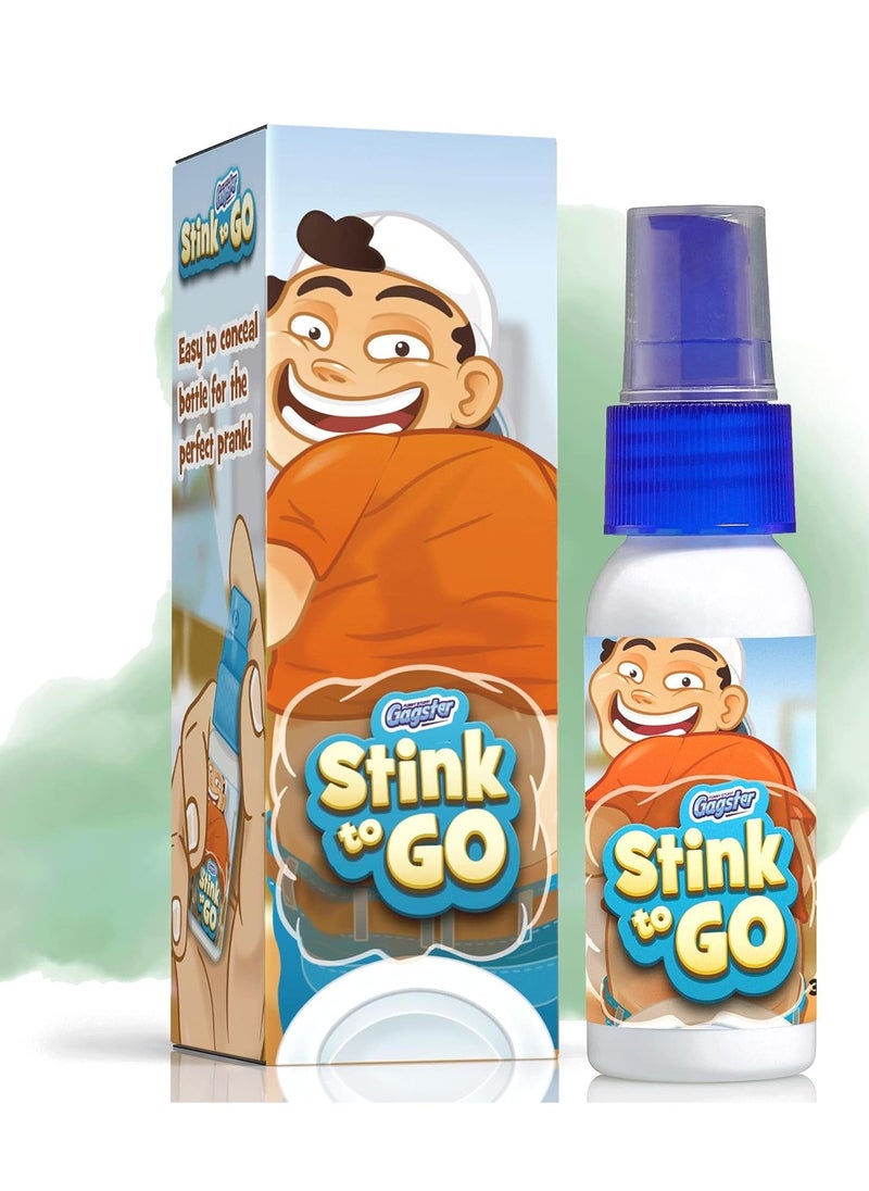Gagster - Gagster stink spray to go extra strong liquid spray for hilarious gags and pranks non toxic potent poop smelling formula perfect for kids and adults easy to conceal in a bottle for prank lovers - Image 1