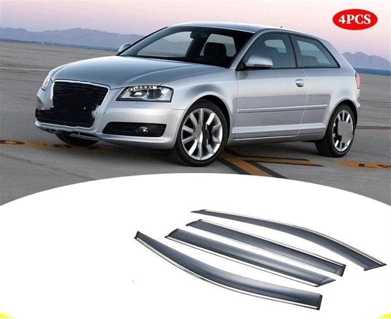 DEMULAX Window Visor Deflectors for A3 Hatchback (2009-2013) - Image 4