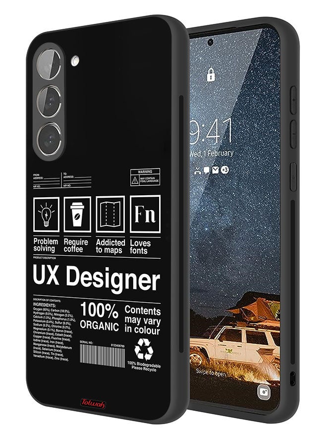 Tolwak Samsung Galaxy S23 5G Protective Case Cover Ux Designer Sticker - Image 1