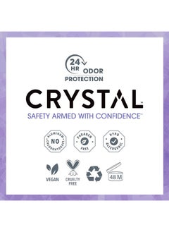 CRYSTAL™ Travel Stick Mineral Deodorant - Unscented Body Deodorant With 24-Hour Odor Protection, Non-Staining & Non-Sticky, Aluminum Chloride & Paraben Free, 1.5 FL OZ – (Pack of 2) - pzsku/Z71CDB35C210D7782EB95Z/45/_/1715503424/6d83fc40-db17-4b06-b2f9-0b7b9917cd1a