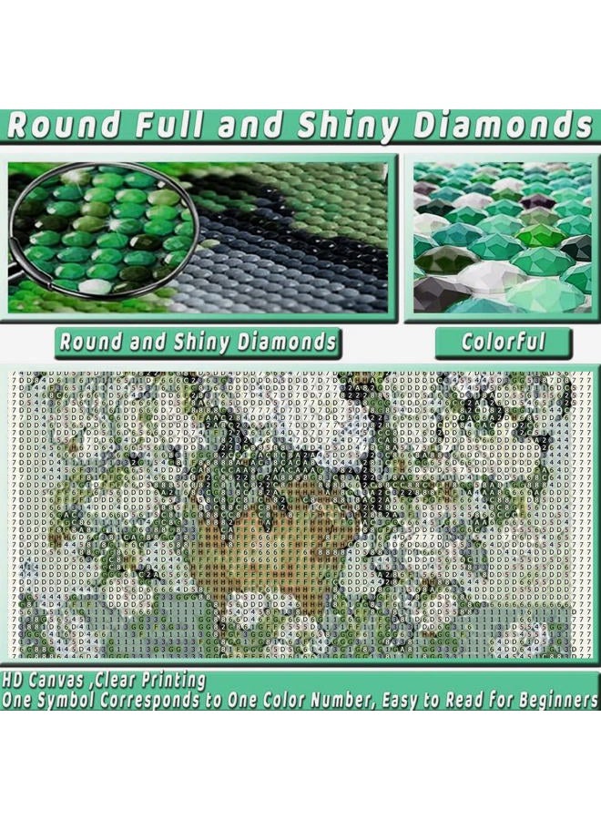 KICHANG Vintage Flowers Diamond Art Kits for Adults Beginner, Vase DIY Modern Diamond Painting 5D Round Full Drill Diamond Dots Gem Art Crafts with Tools,Funny Crafts for Home Wall Decor&Gift-12x16in - Image 5