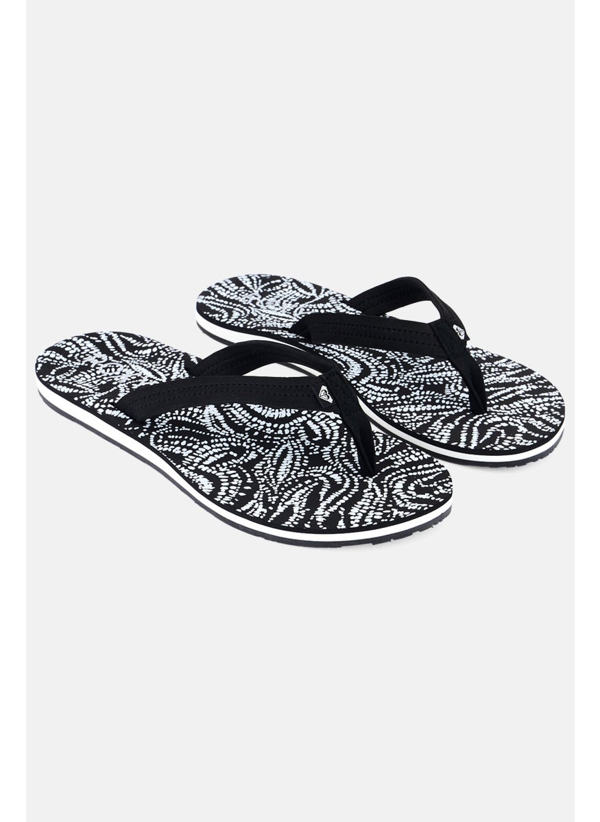 Women Brand Logo All Over Print Slip On Slippers, Black - pzsku/Z71CDDEFED4E8F30934CFZ/45/_/1737642024/34de4520-48d6-468c-b54c-a970ad736422