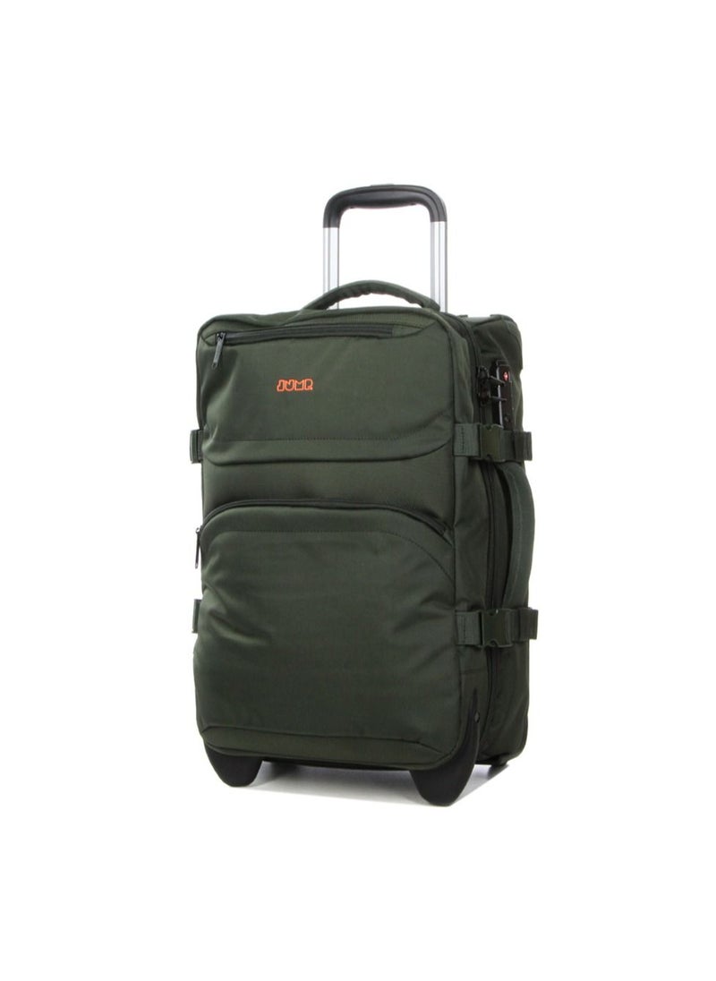 Jump - Moorea 2 Soft Cabin Rolling Duffel Trolley 2 wheels 50cm Khaki - Image 1