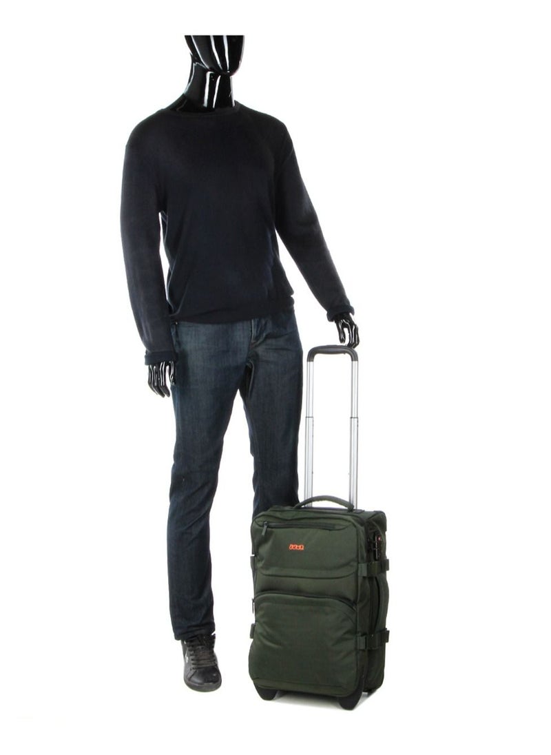 Jump - Moorea 2 Soft Cabin Rolling Duffel Trolley 2 wheels 50cm Khaki - Image 1