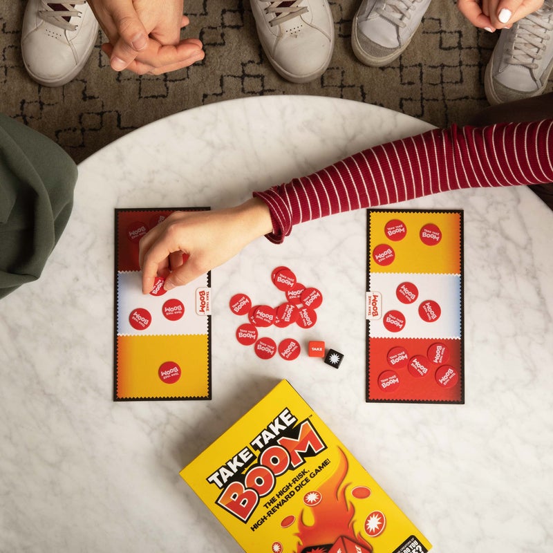 WHAT DO YOU MEME? Take Take Boom: The High-Risk, High-Reward Family Dice Game by What Do You Meme?Â® for 3 + players - Image 5