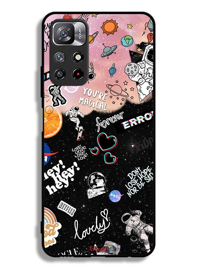 Tolwak Xiaomi Redmi Note 11S Protective Case Cover You Read My Mind - Image 2