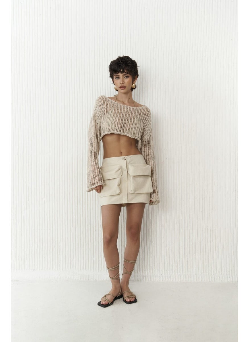 Collection Berry Beige Mini Skirt - pzsku/Z71CE096C8024E0CFC520Z/45/_/1741093501/0db95a47-a550-40a1-bdd5-ee0683d36983