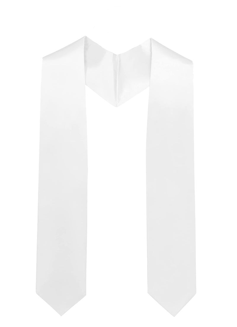 Happy Secret Adult Graduation Stole 60” Long Shawl for Academic Commencements - Image 1