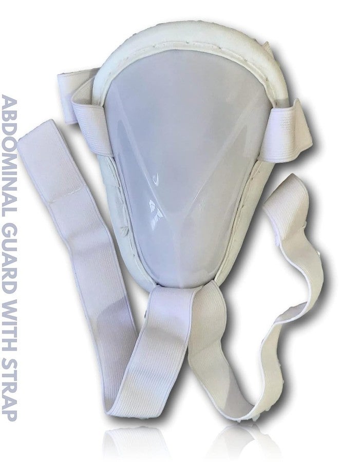 Sterling Cricket Essentials Combo: 1 Abdominal Guard, 5 Toe Guards, and 5 Fibre Tapes for Bat - Image 3