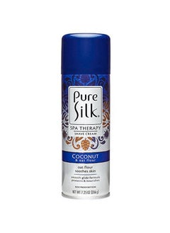 pure silk Coconut & Oat Flour Spa Therapy Shave Cream For Women 7.25 Oz  - Image 1