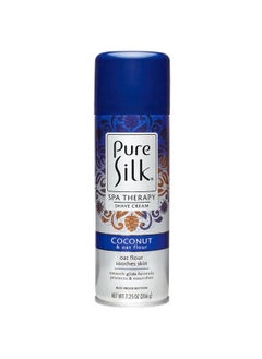 pure silk Coconut & Oat Flour Spa Therapy Shave Cream For Women 7.25 Oz  - Image 2
