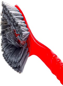 Liao LiAo Clothes Brush - D130026, Hand Broom Cleaning Cloth Dusting Brushes with Durable Bristles & Comfort Grip Handle, Dust Cleaner Multipurpose Use Kitchen Home Bedroom Sofa Handheld Brooms 34cm  - Image 5