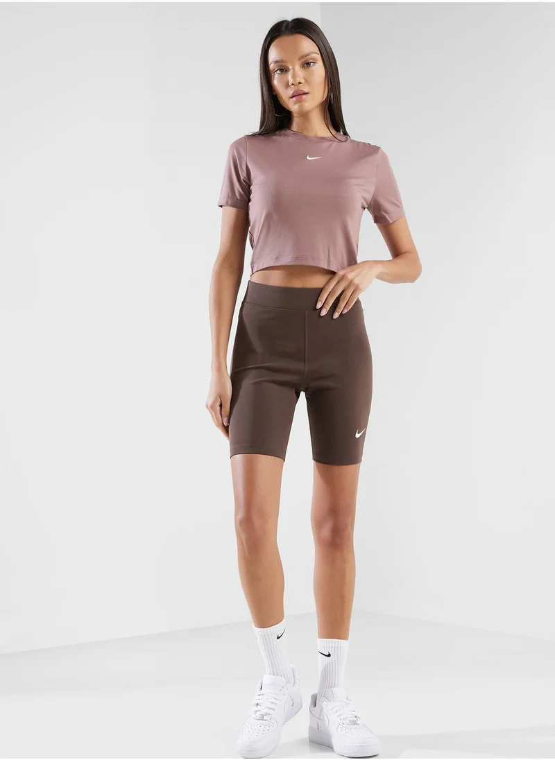 Nike 8" Nsw Classic High Rise Shorts