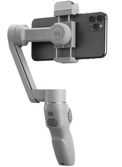 Zhiyun Zhiyun Smooth Q3 Combo, Handheld 3-Axis Smartphone Gimbal Stabilizer with Grip Tripod LED Fill Light Protective Case Foldable Phone for iPhone & Android  - Image 4