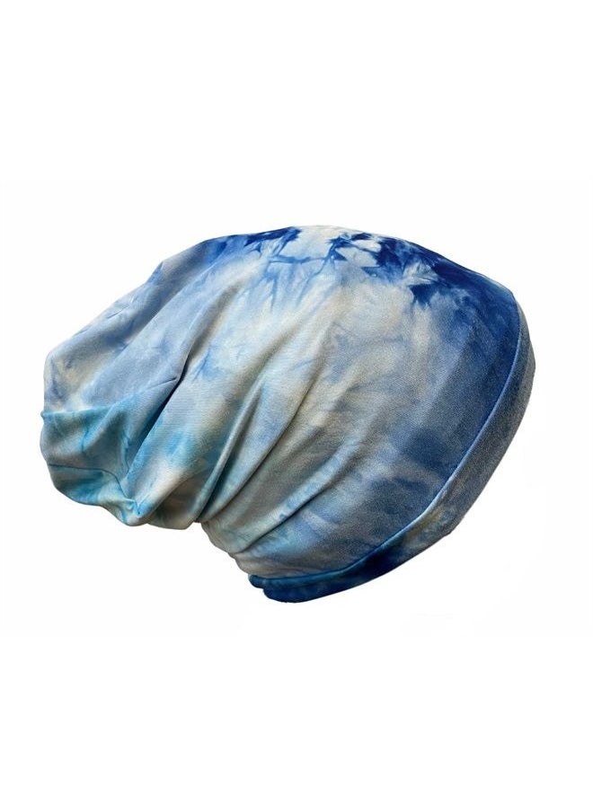 My Fairy Black Mother Fairy Black Mother Day & Night Stretchable Comfortable Hair Cap Satin Bonnet Alternative for All Hair Types Dreadlocks Locs Braids(Bluz, Small) 