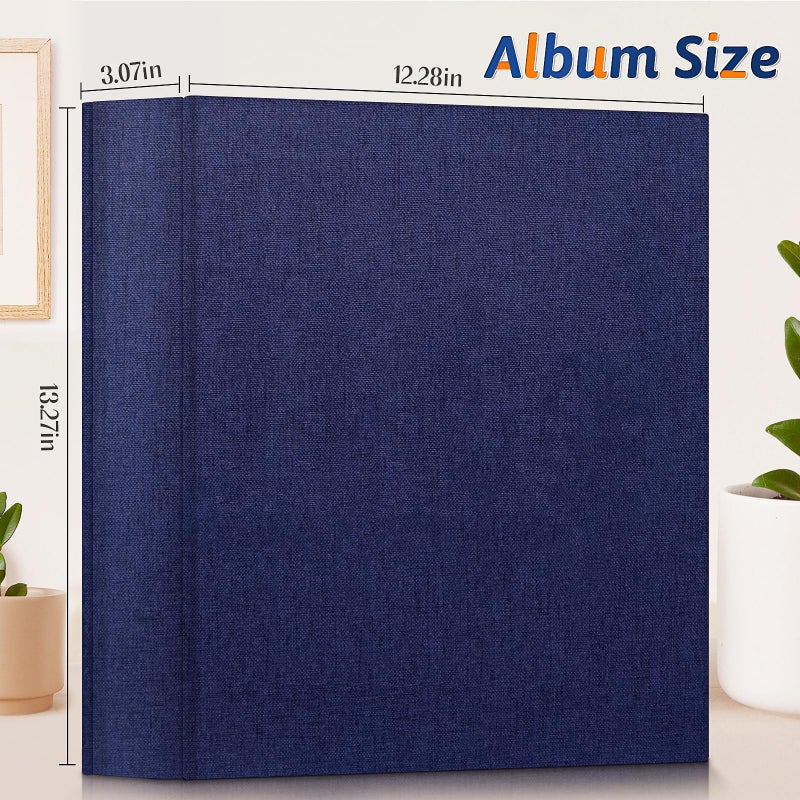 Popotop Photo Album 4x6 1000 Pockets for Wedding Gifts Linen Hardcover Picture Albums for Family Anniversary Baby Vacation Pictures - Image 5