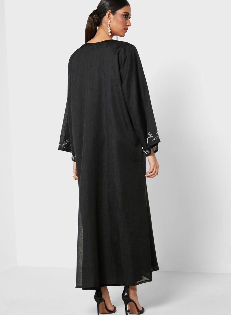 Moukhmalie Izadora Embellished Jalabiya  - Image 2