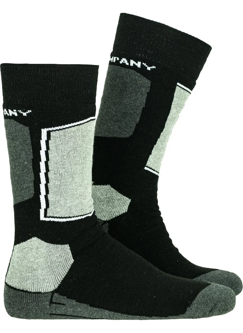 Oil Company 6 Pack Thermal Socks Black Unisex OCS008