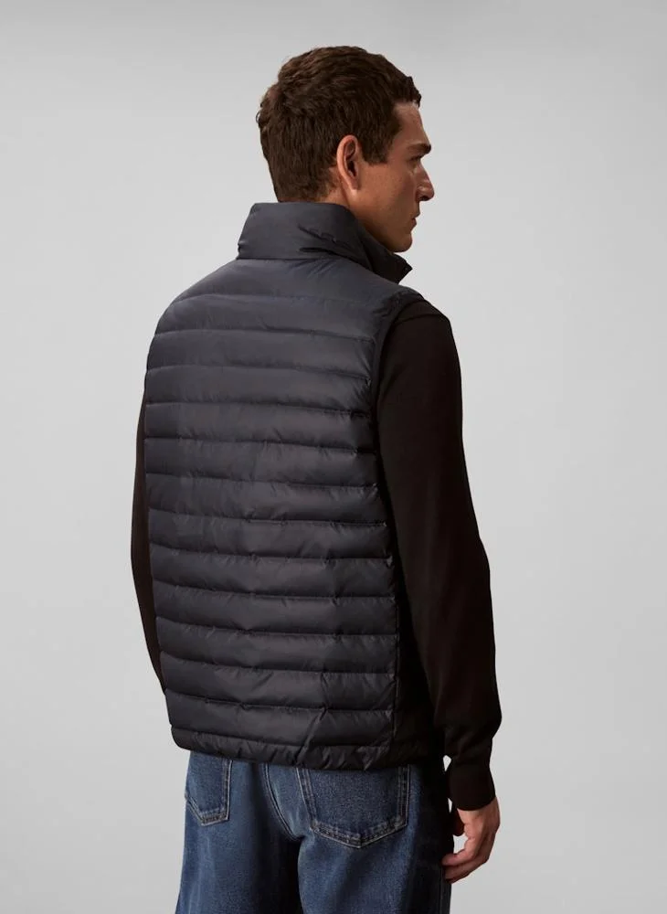 CALVIN KLEIN Sleeveless Puffer Vest Jacket