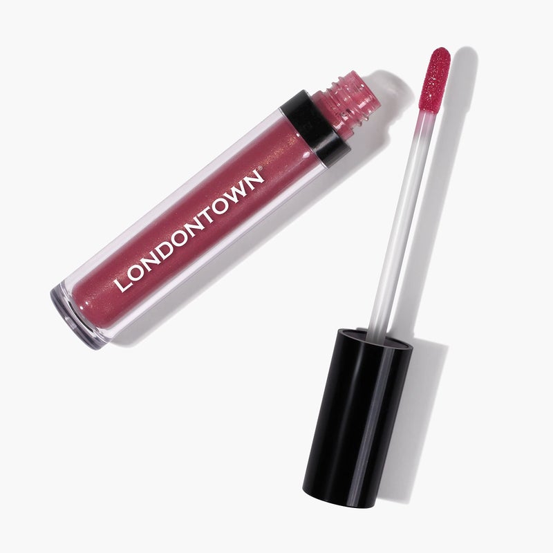 LONDONTOWN Posh, Flushed Pink, Plush Shine Lip Gloss Tube, Deep Hydrating High Shine Sheer Tint Non-Sticky Conditioning Balm - Image 4