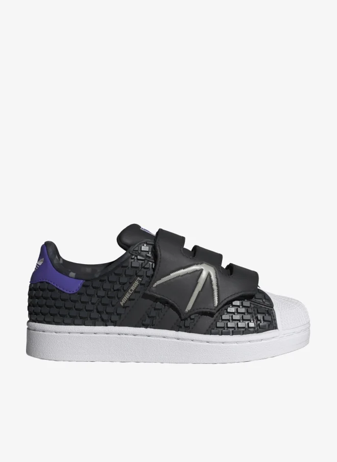 ADIDAS MINECRAFT SUPERSTAR II COMFORT CLOSURE SHOES