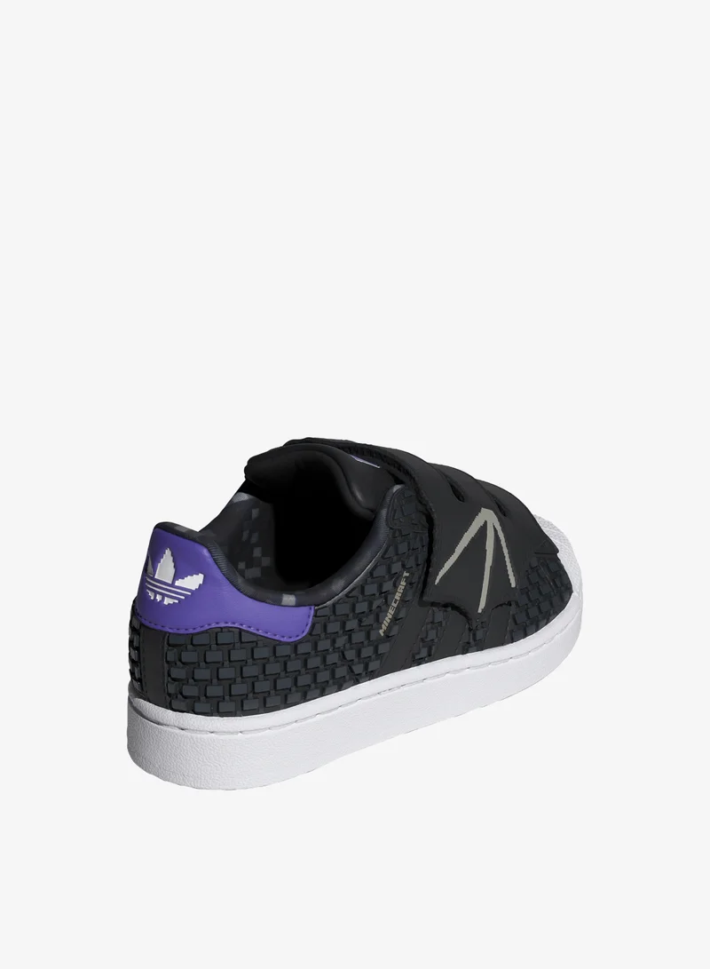 adidas Originals  ADIDAS MINECRAFT SUPERSTAR II COMFORT CLOSURE SHOES  | Best Price UAE