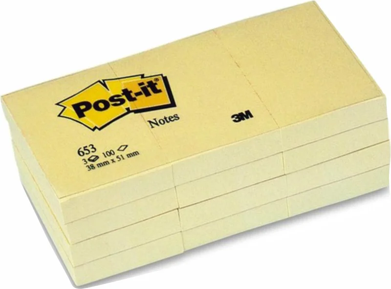 ثري ام Post It Basic Notes Set Colorful and Yellow