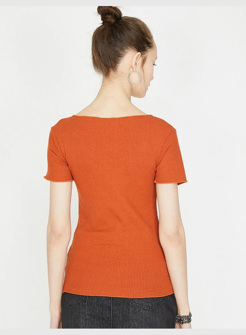 كوتون Drow String T-Shirt