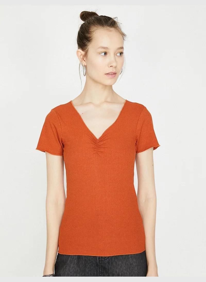 كوتون Drow String T-Shirt