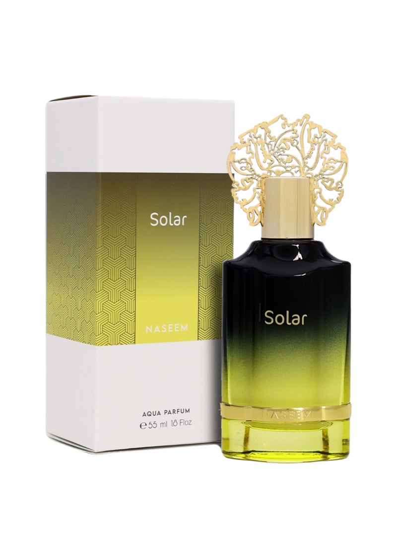 Naseem Solar Aqua Parfum 55 ML | Luxury Perfume for Women | Natural, Alcohol Free, Long Lasting Fragrance - Image 1