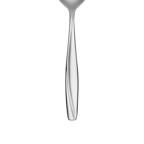 Oneida Camlynn Everyday Flatware Dinner Spoons 18/0 Stainless Steel, Set of 4, Silver - Image 3