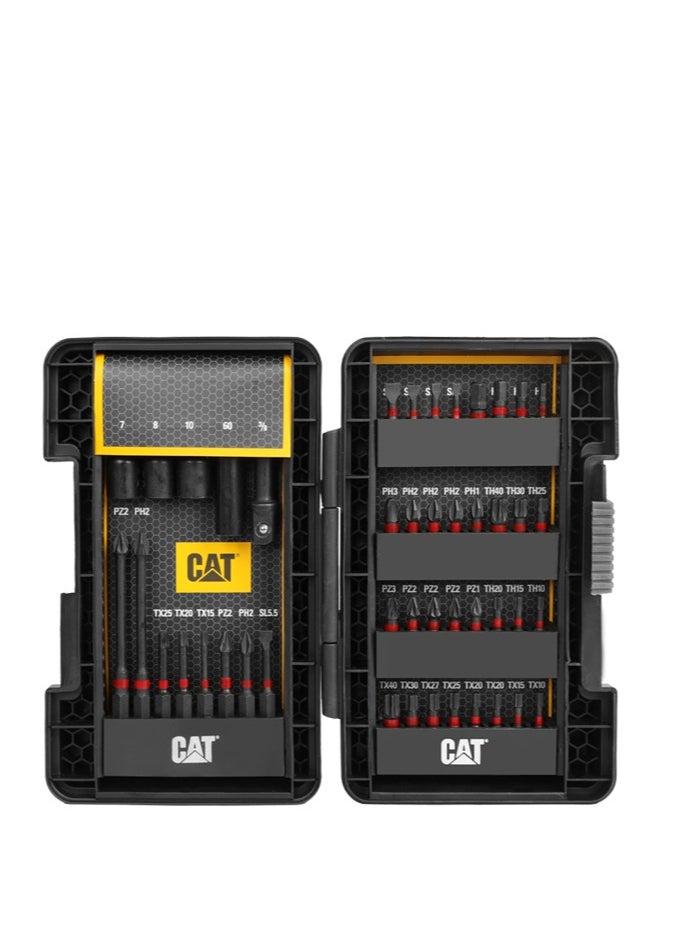 كاتربلر - CAT DA01902 طقم لقم مفك مختلط 45 قطعة - Image 1