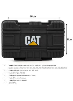 كاتربلر CAT DA01902 طقم لقم مفك مختلط 45 قطعة  - Image 4