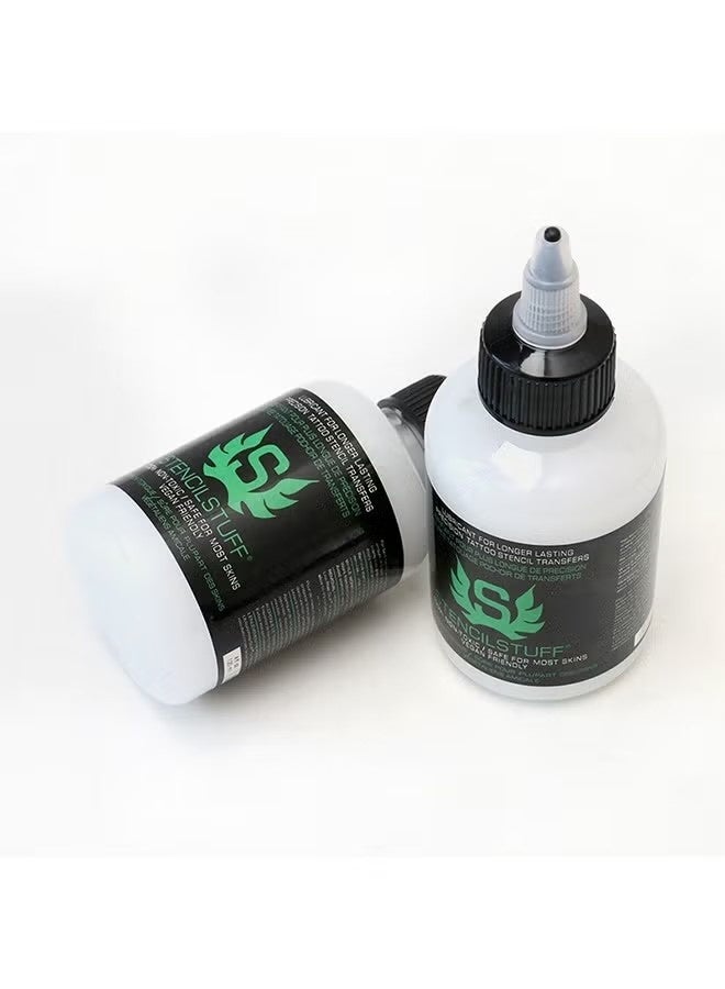 ستنسل ستاف PrecisionTattoo Stencil Transfres,Template Base Paste Semi-permanent Tattoo Transfer Paste Transfer Paste Suitable for Transfer Paper Machine Tattoo Supplies Accessories 120ml - Image 2