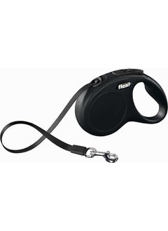 Flexi New Classic Small 5 Mt Sliver Black 