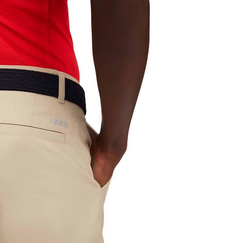 Izod Boys Performance Swingflex Stretch Straight Fit Golf Shorts, Monument, 10 US - Image 4