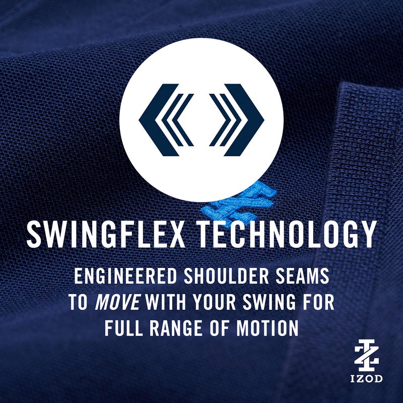 Izod Boys Performance Swingflex Stretch Straight Fit Golf Shorts, Monument, 10 US - Image 5